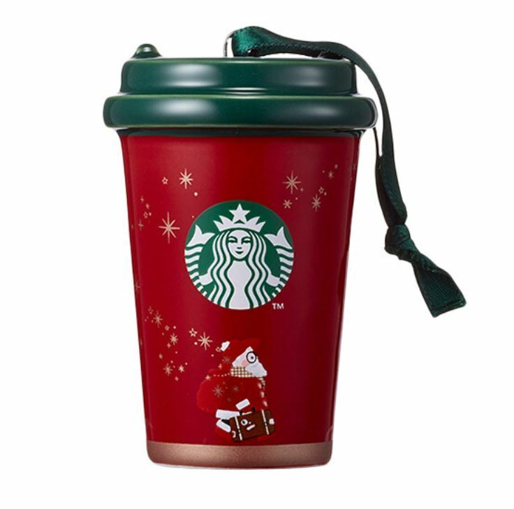 Starbucks korea 2020 20 Christmas santa elma ornament