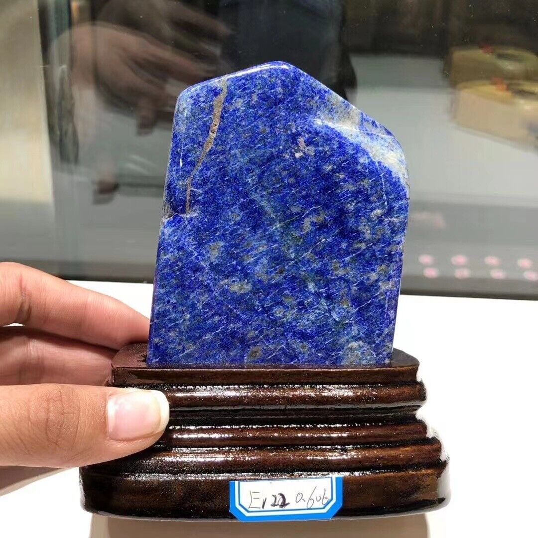 606g A+ Natural Lapis Lazuli Quartz Rock Mineral Specimen Reiki Healing. SE122