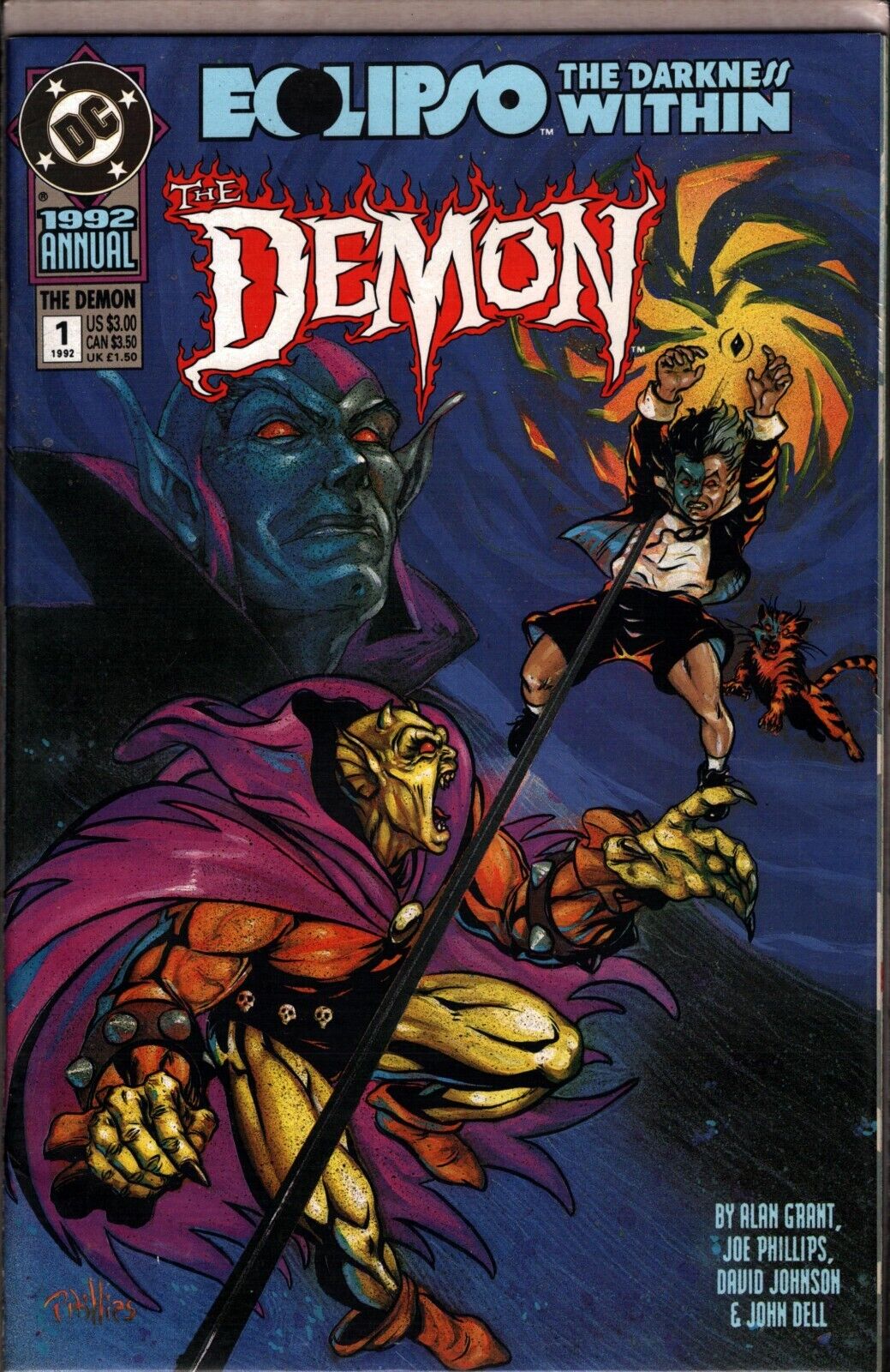 46435: DC Comics THE DEMON ANNUAL #1 NM Grade