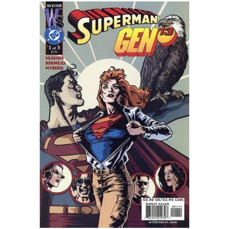 Superman/Gen 13 #1 DC comics NM+ Full description below [k]