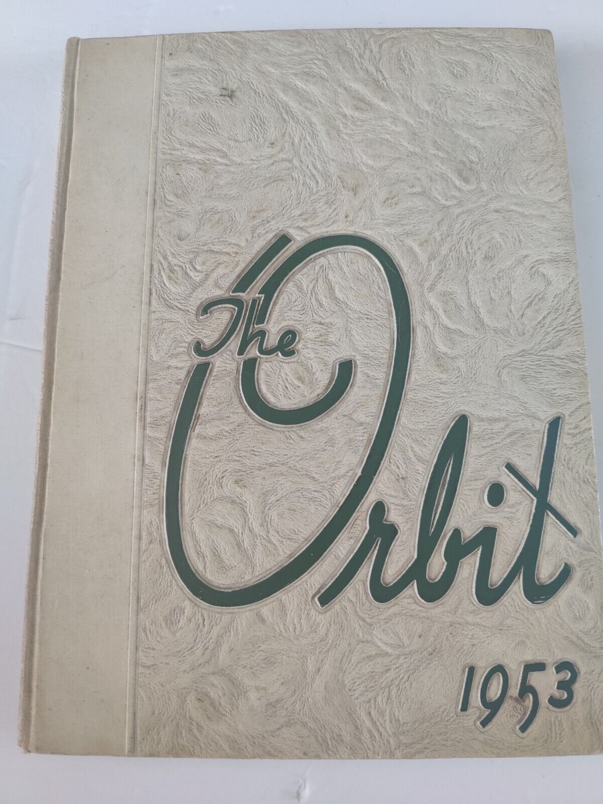 1953 Orbit Yearbook Vintage Roosevelt High Hyde Park, New York