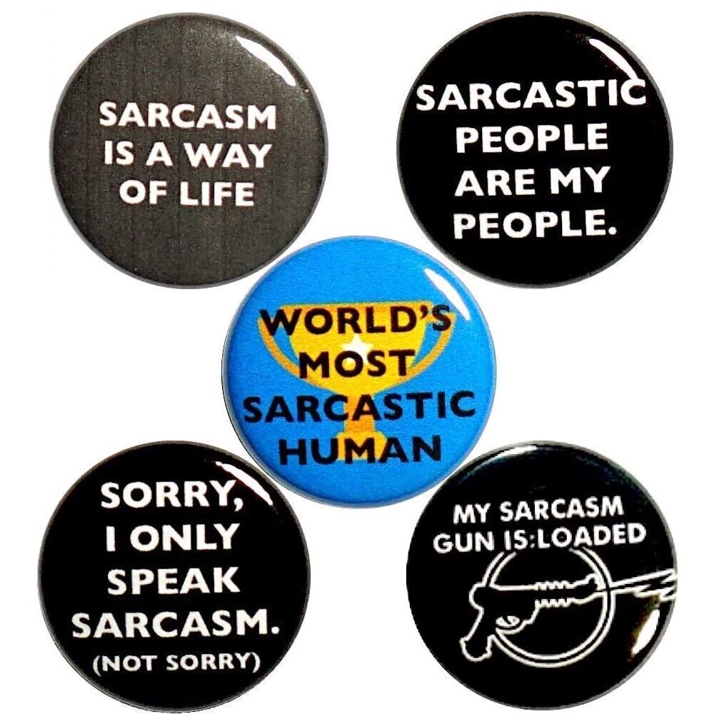Sarcastic Award Fridge Magnets Cute Sarcasm Magnet Gift Set 5 Pack 1\
