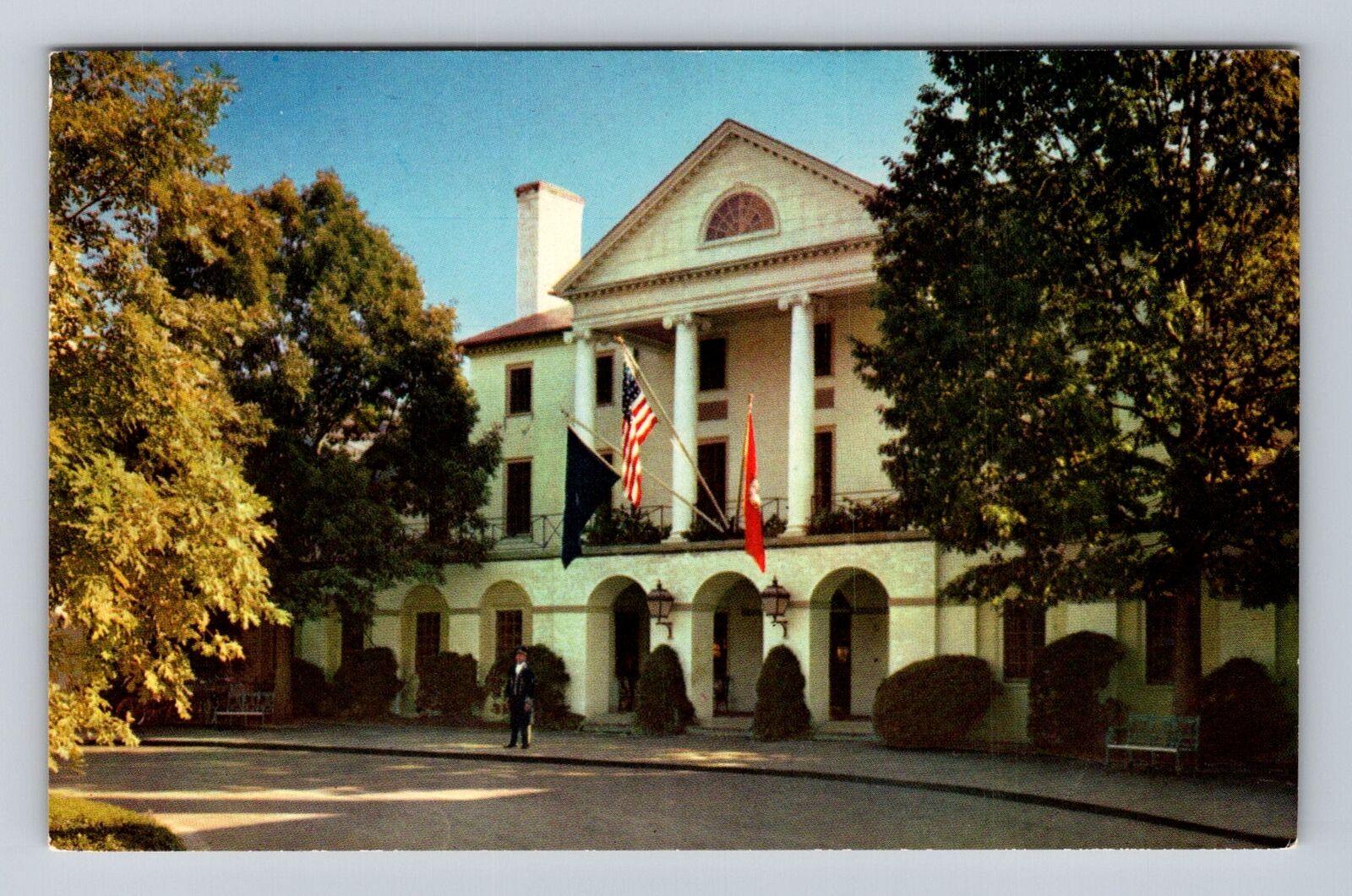 Williamsburg VA-Virginia, Williamsburg Inn, Advertisement, Vintage Postcard