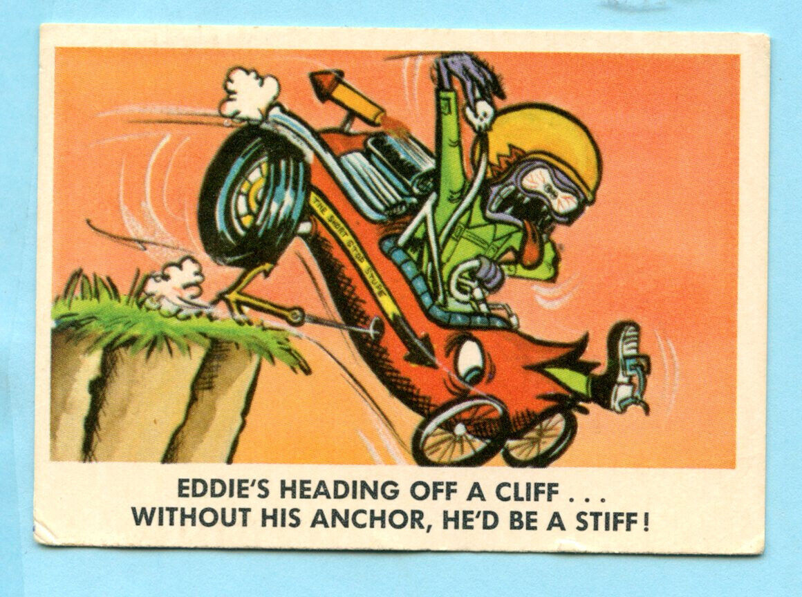 Fleer Weird-ohs Card #50 Endsville Eddie