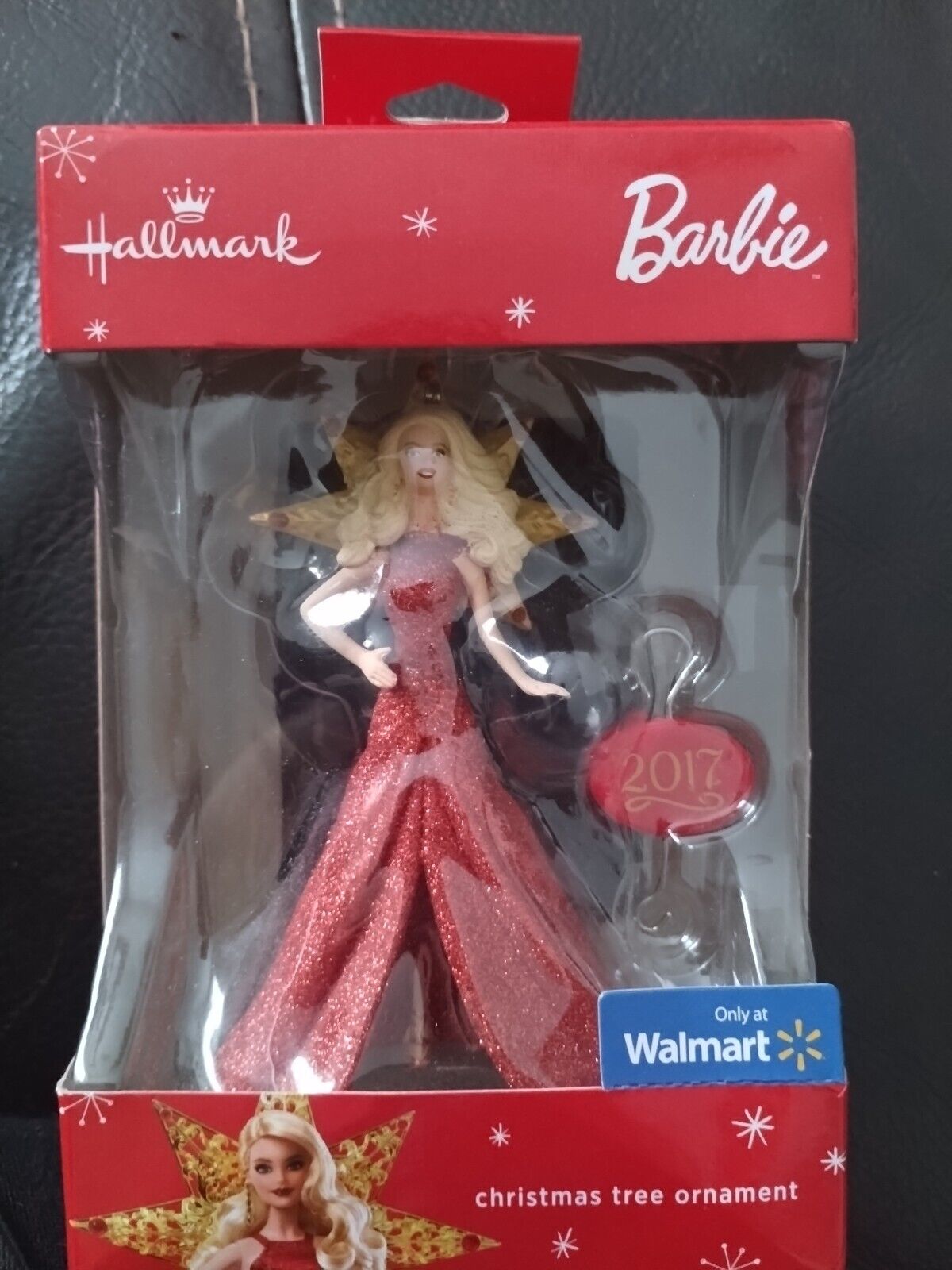 2017 Holiday  Barbie Christmas Ornament by Hallmark Very Rare