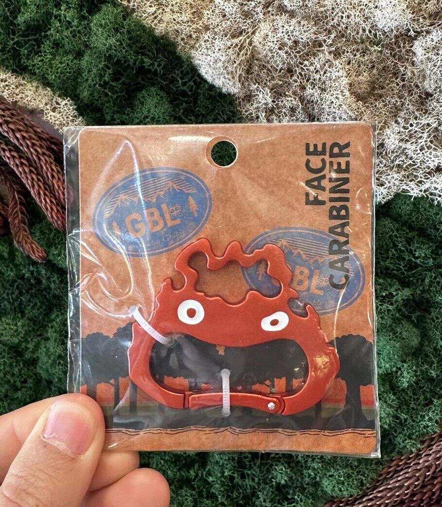 Calcifer Carabiner | Howl’s Moving Castle Studio Ghibli Official Product