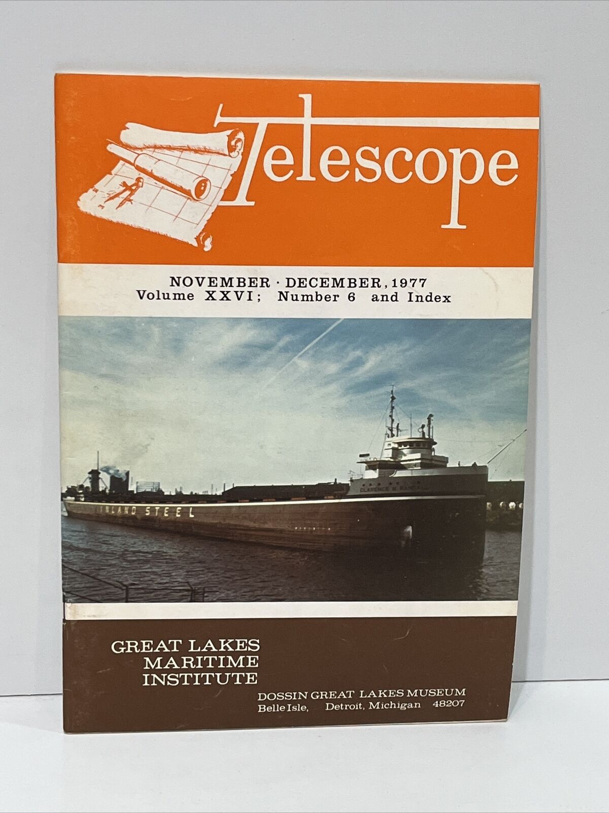 Telescope Journal Great Lakes Maritime Institute Dossin Museum 1977 Number 6