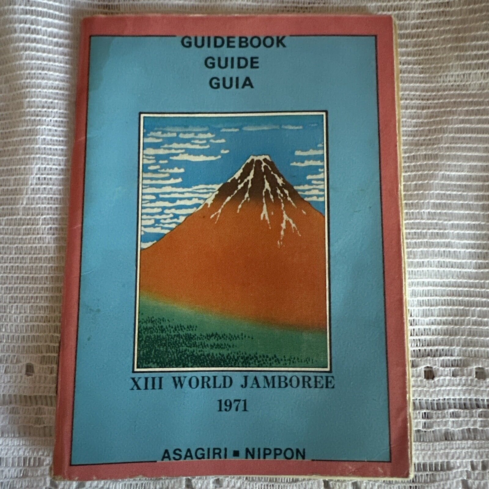 Vintage 1971 Rare Boy Scouts Tour Guide World Jamboree Nippon Booklet
