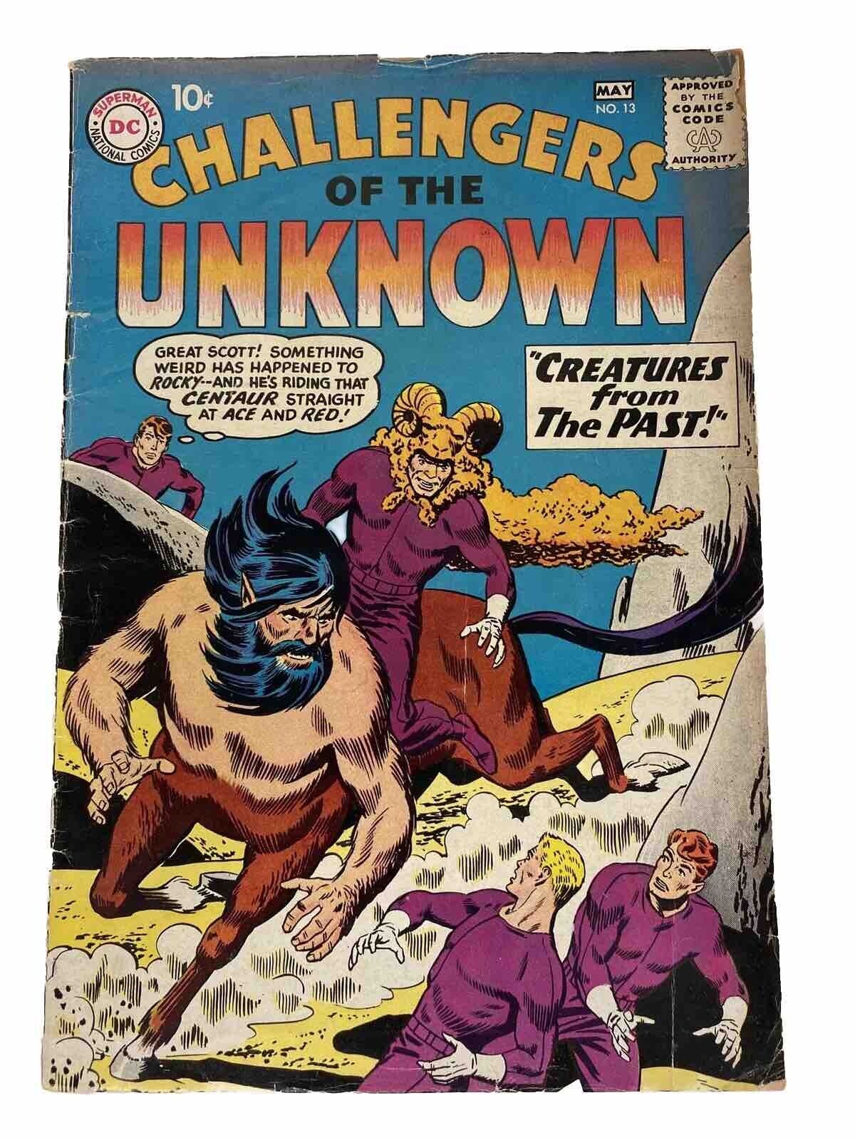 CHALLENGERS OF THE UNKNOWN #13 1960 Vintage