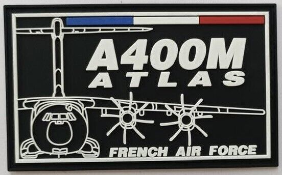 A400M Rectangular PVC Patch - Air Force