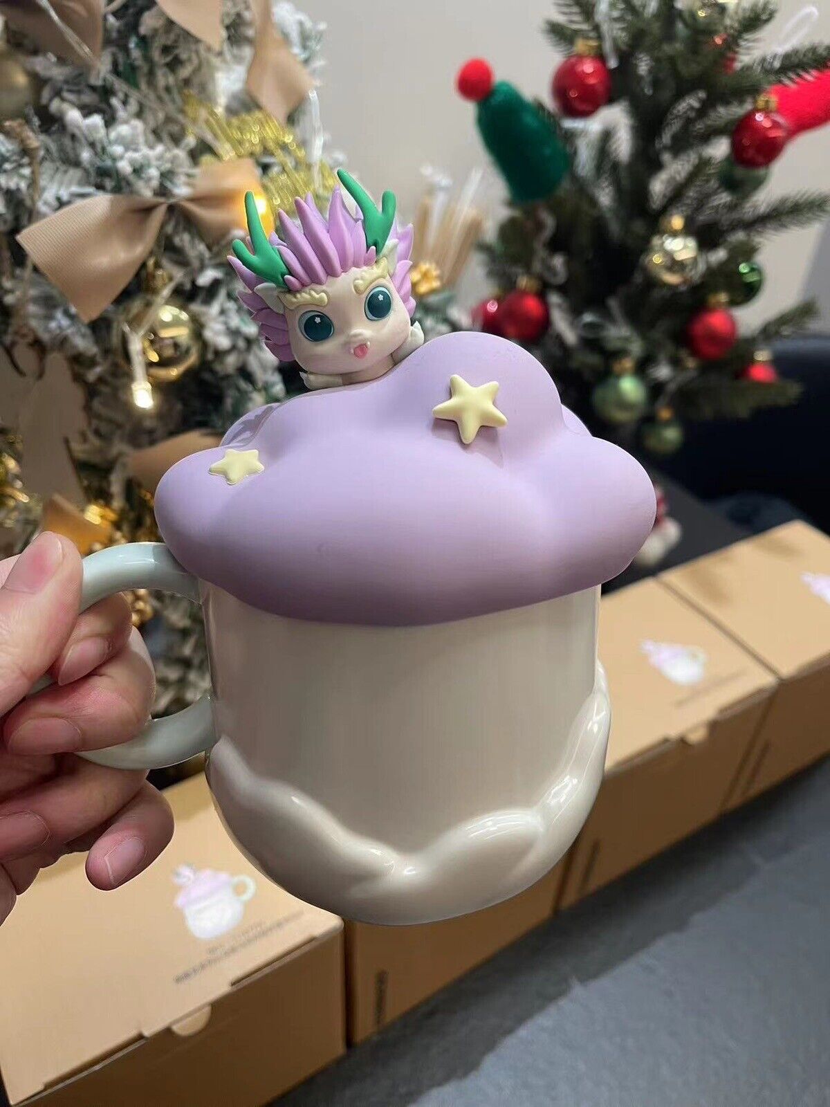 2024 China Starbucks year of Dragon 12oz Cute Dragon Cloud Mug 100% Authentic
