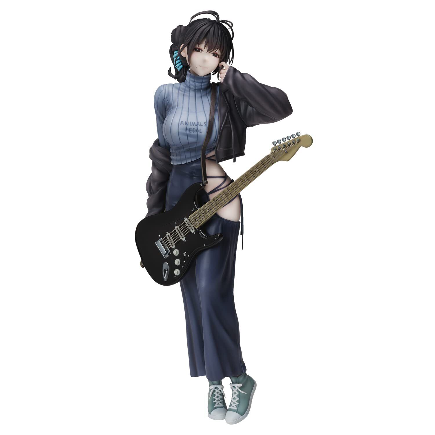 hitomio16 Illustration Guitar MeiMei Backless Dress Figure Union Creative Japan