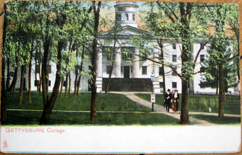 1908 Gettysburg, PA Tuck Postcard: Gettysburg College - Pennsylvania Penn