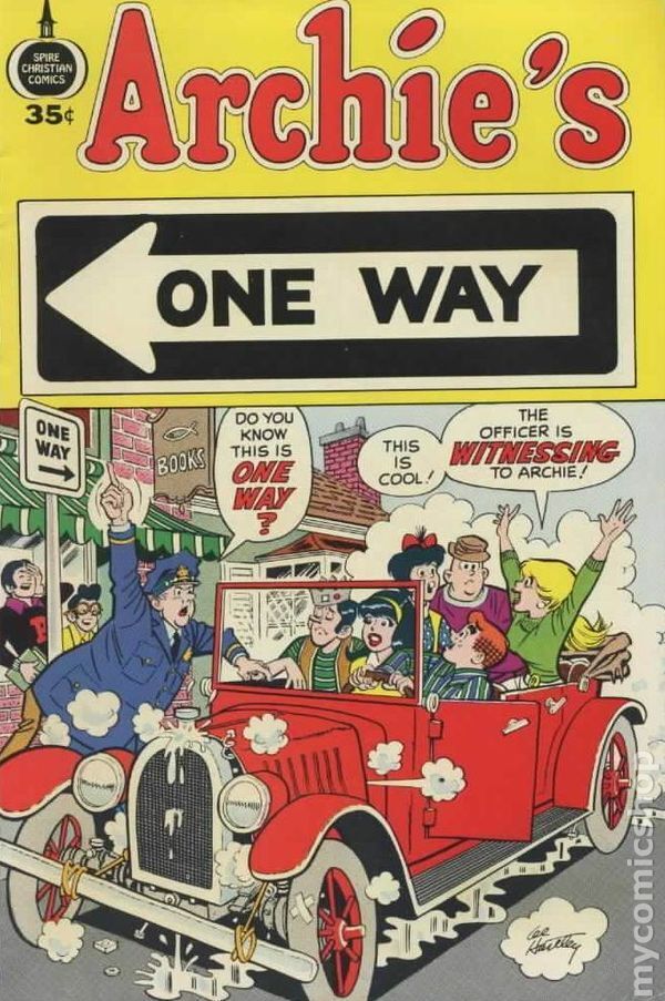 Archie\'s One Way 1A VG 1972 Stock Image Low Grade
