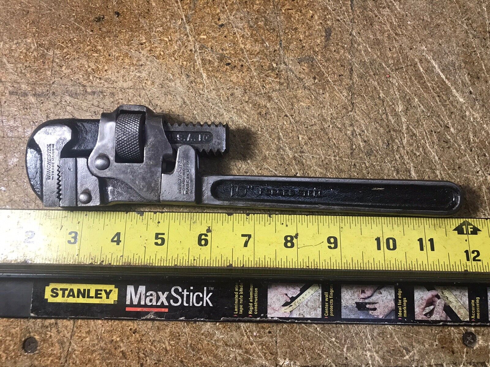 Rare Winchester 10” Pipe Wrench