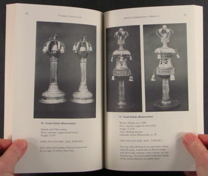 Antique Jewish Ceremonial Silver - the Tumen Collection at Harvard - Catalog