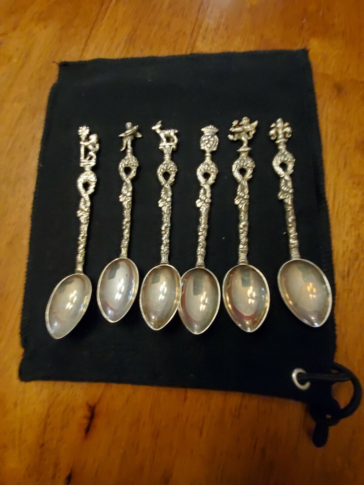 1940's_1950's Italian Montagnani Style Demitasse Spoon's They are very unique