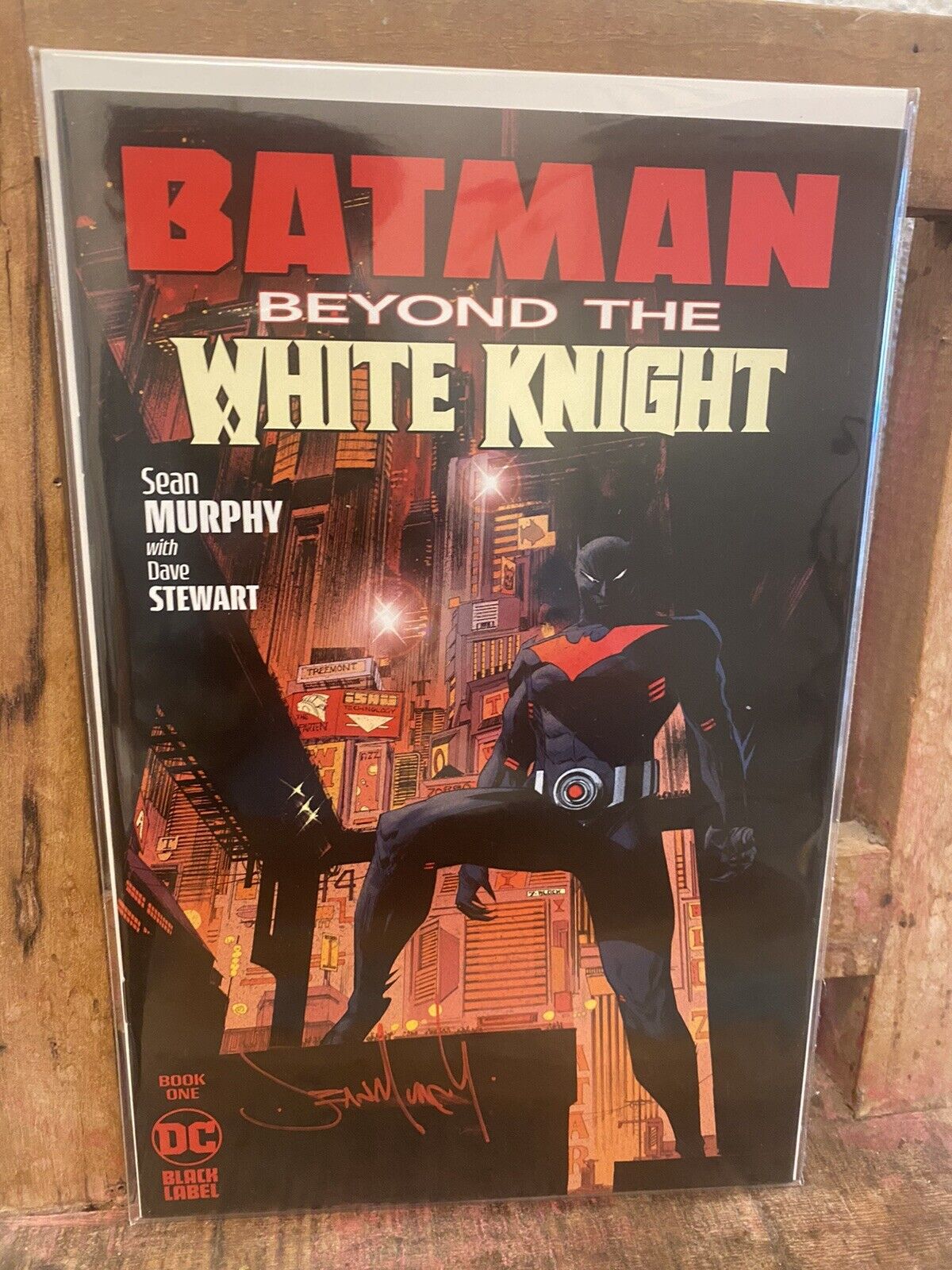 Batman Beyond the White Knight 1 Signed Sean Murphy
