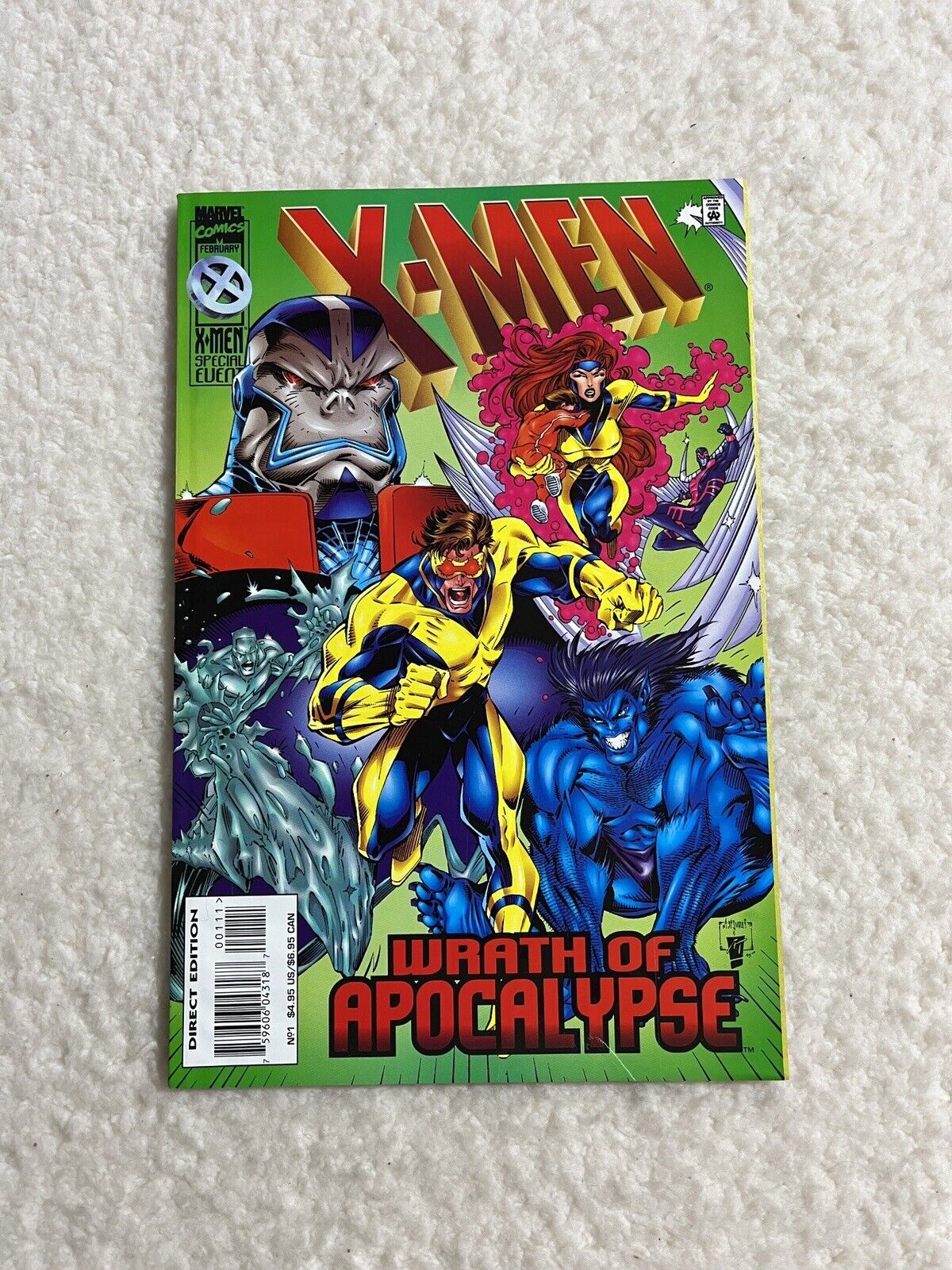 X-Men: Wrath of Apocalypse 1996 Marvel Comics Trade Paperback