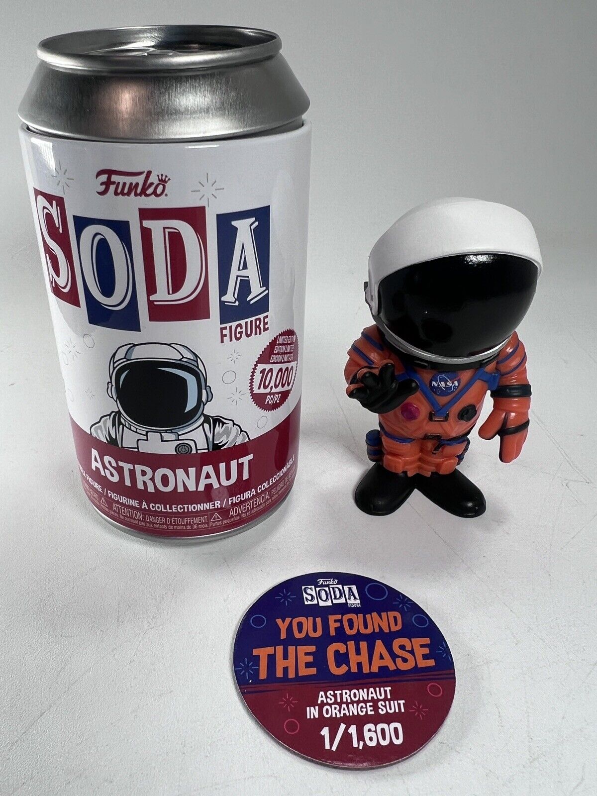 Funko Soda Astronaut NASA  **Orange Suit Chase**
