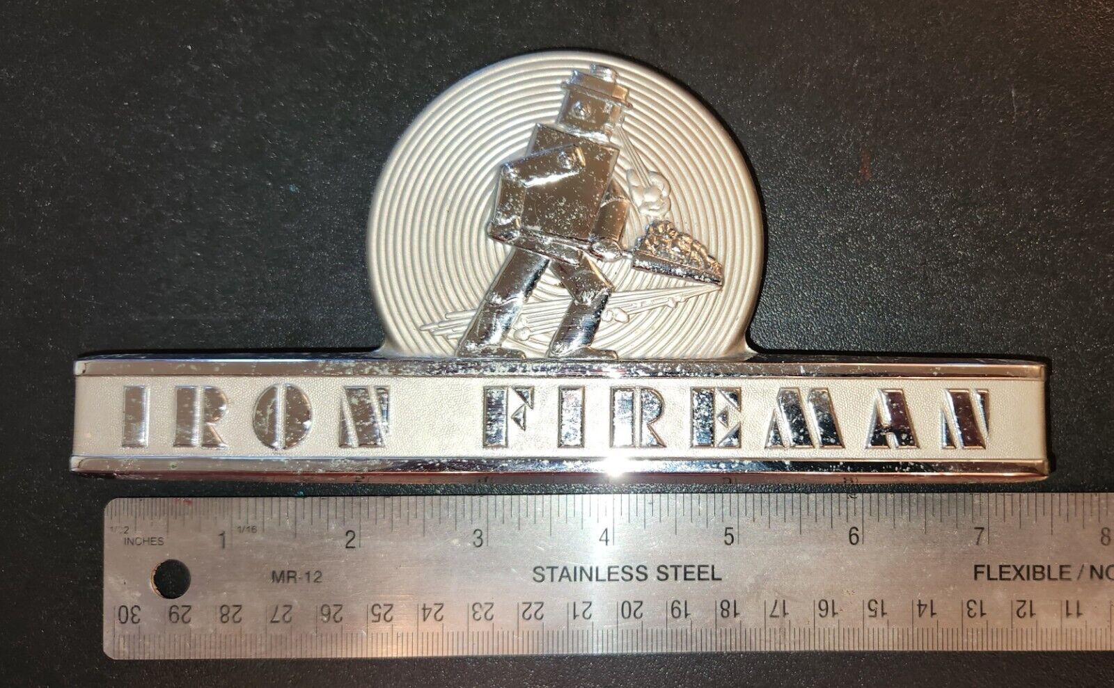 Iron Fireman Emblem Plate