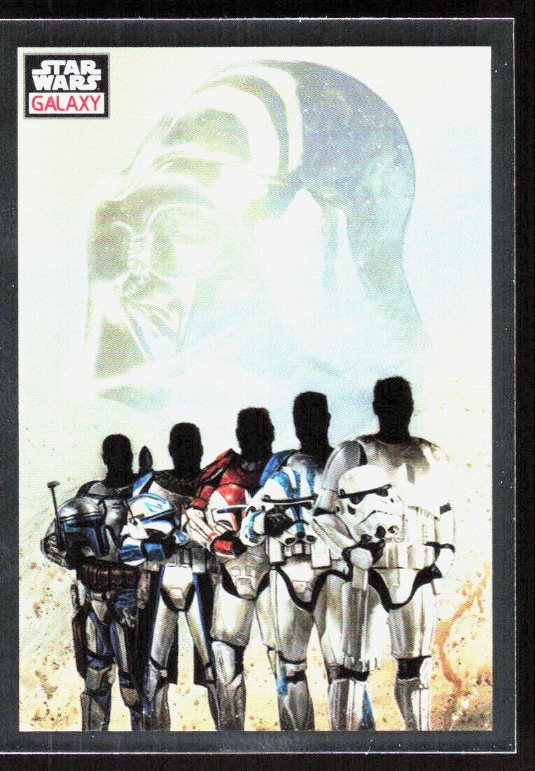 2023 Star Wars Chrome Galaxy Base #57 The Empire's Forces