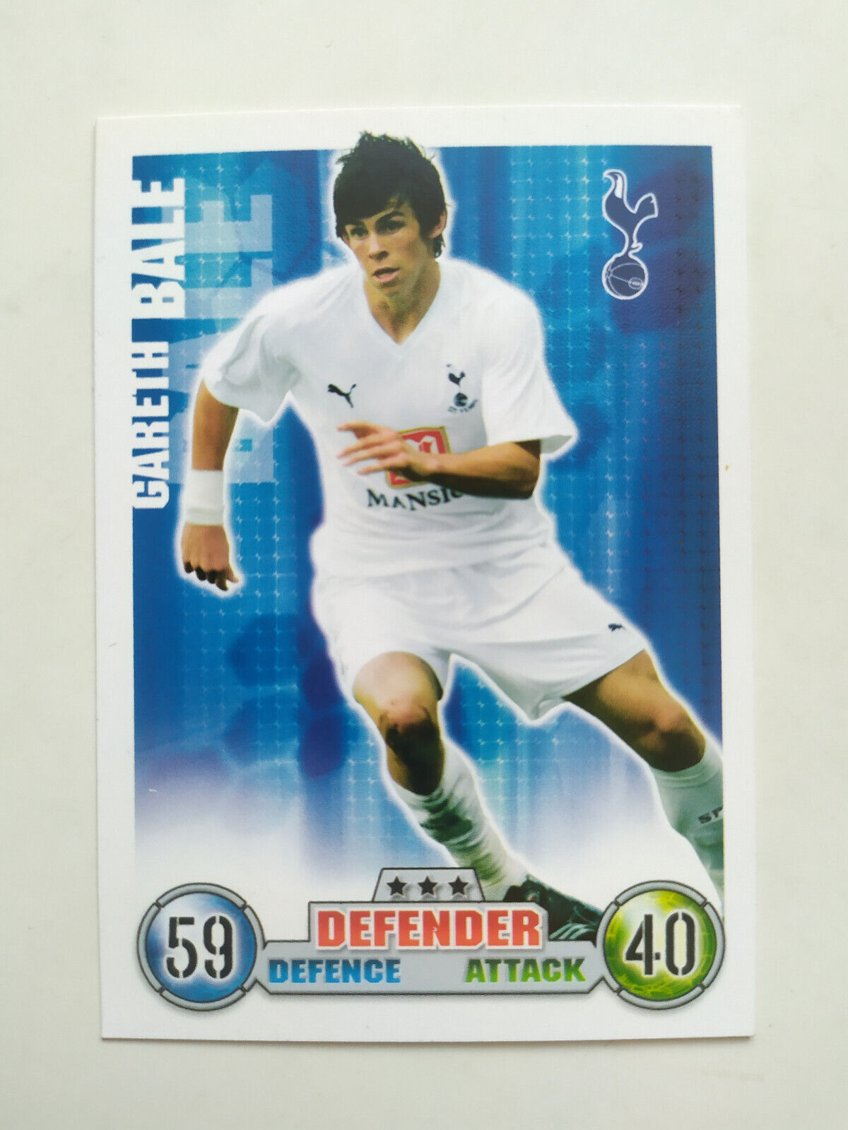 Match Attax Topps Trading Card Premier League 2007 / 2008 Gareth Bale