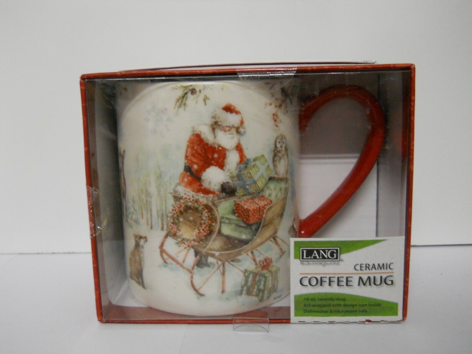 New Lang Magical Holiday 14 oz. Ceramic Coffee Mug Cup Christmas Holiday