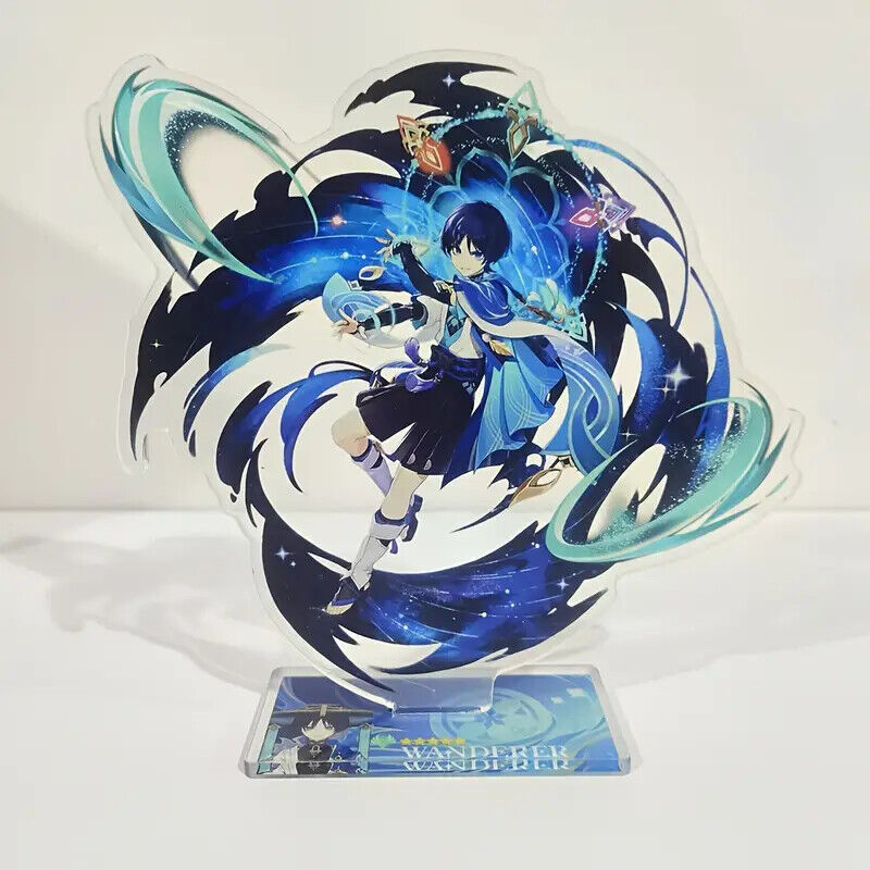 Genshin Impact Acrylic Stand Figure, Multiple Characters Collection, US Seller