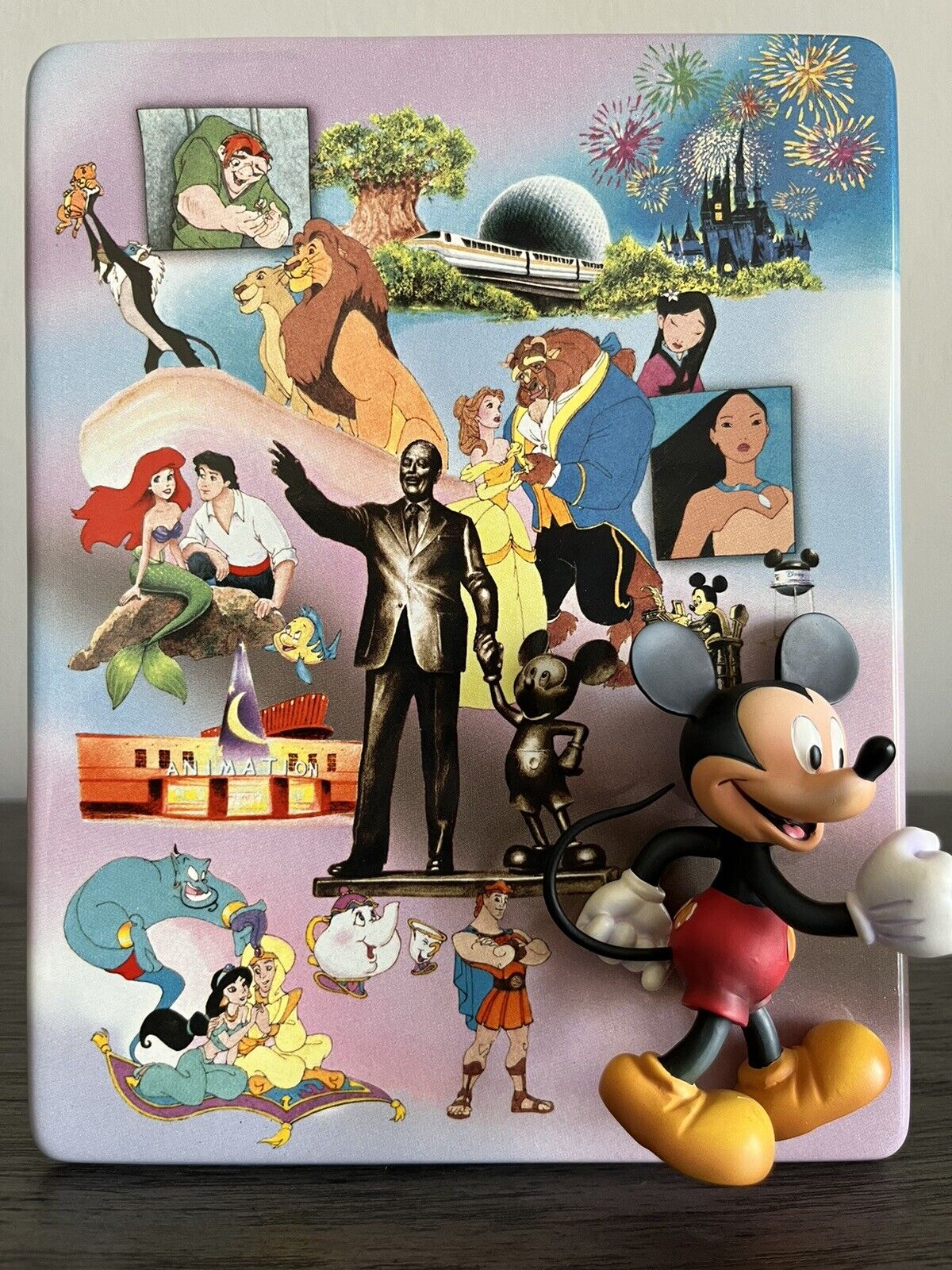 1980-2000 Walt Disney’s 100 Year Anniversary Plate This Is The 4th Edition.