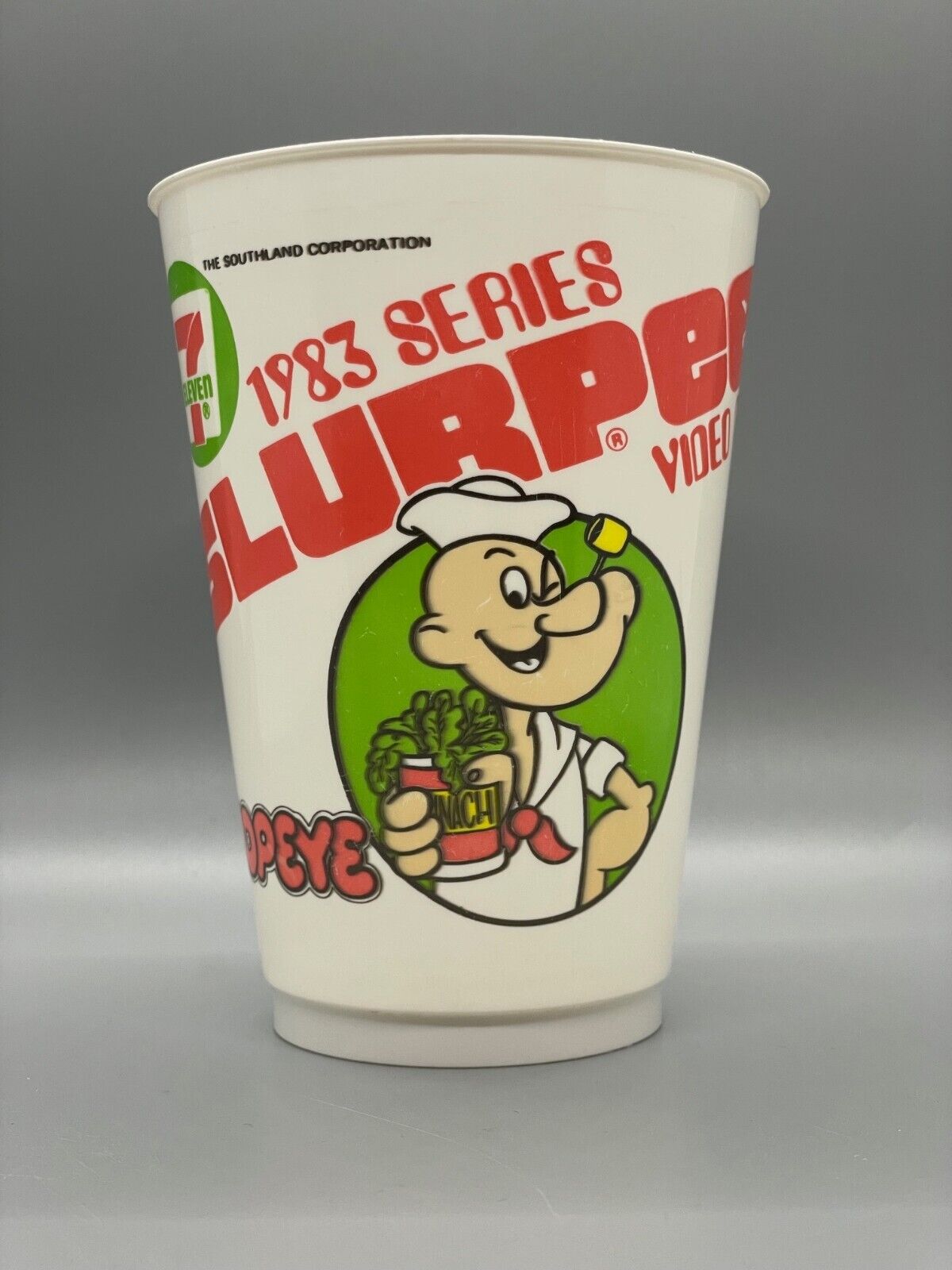 Vintage 7-11 7-Eleven Slurpee Video Cup 1983: POPEYE