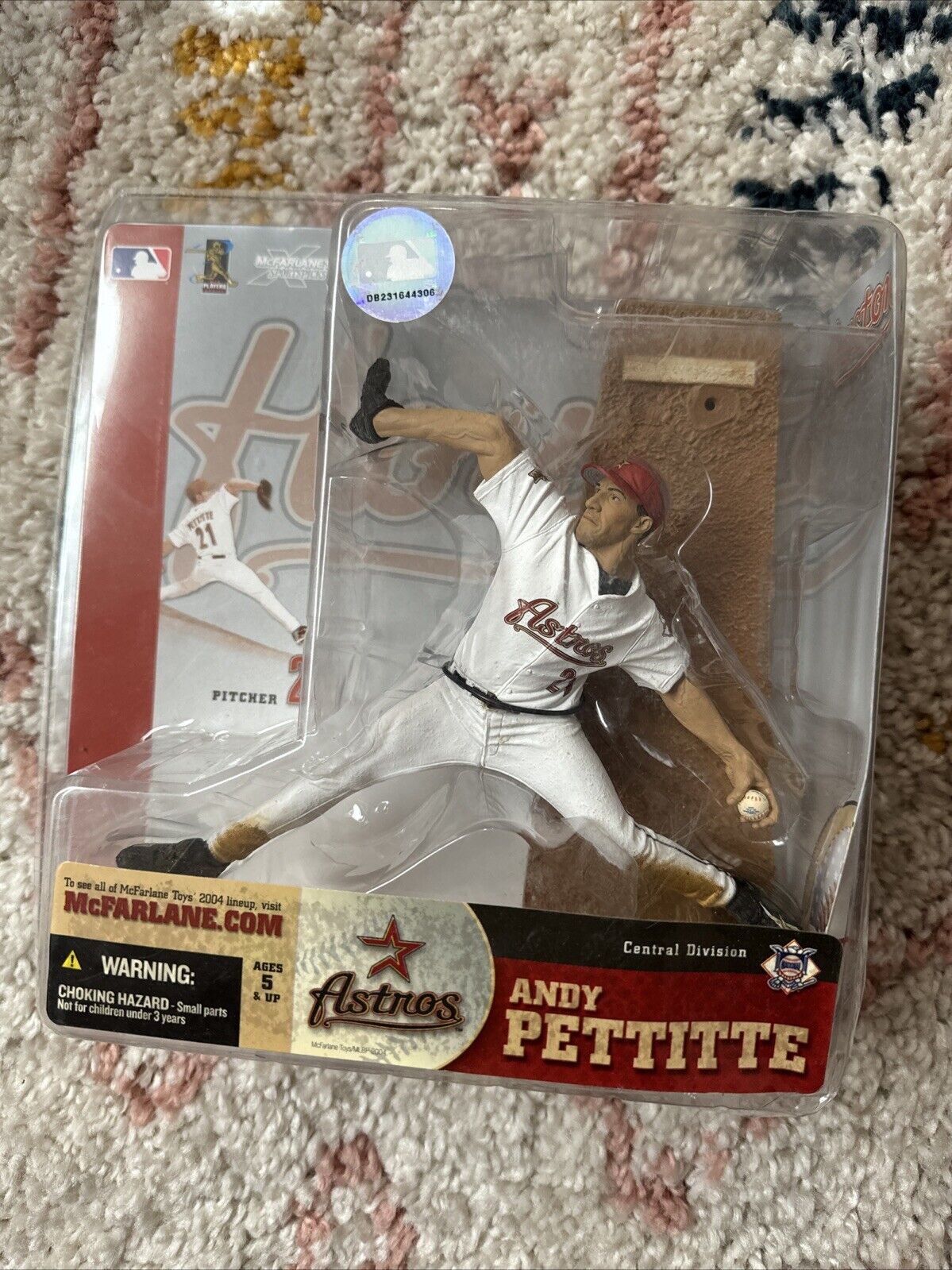 NIB McFarlane Series 10 MLB Andy Pettitte Astros White Jersey