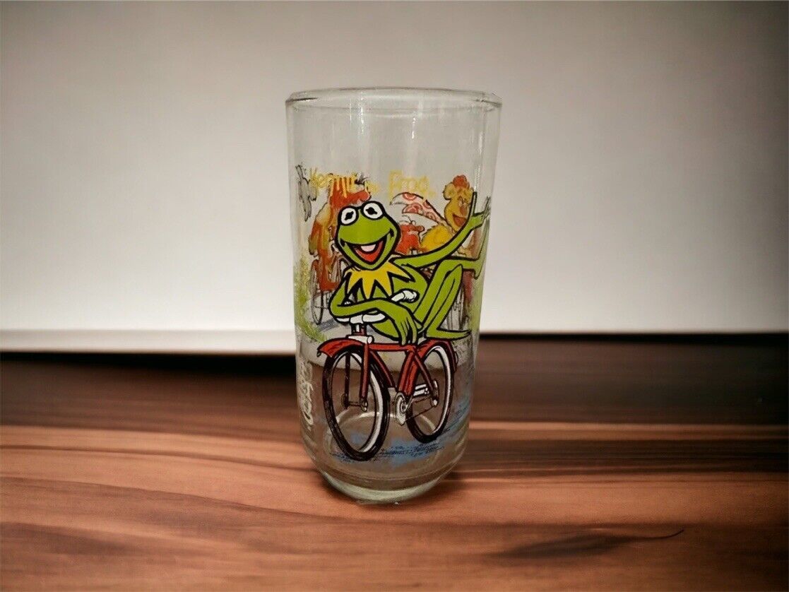 McDonald\'s The Great Muppet Caper Glass Kermit The Frog