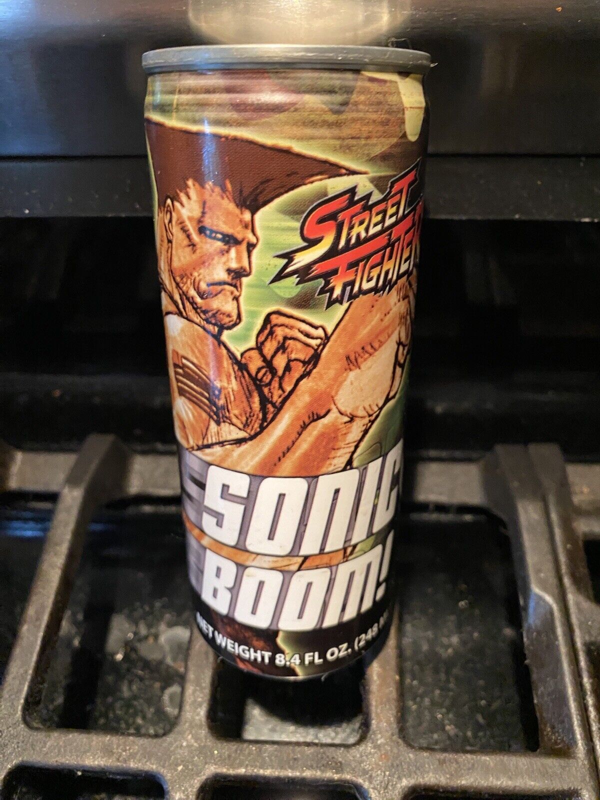 SONIC BOOM Street Fighter Cans V Soda 🥤 Collectors