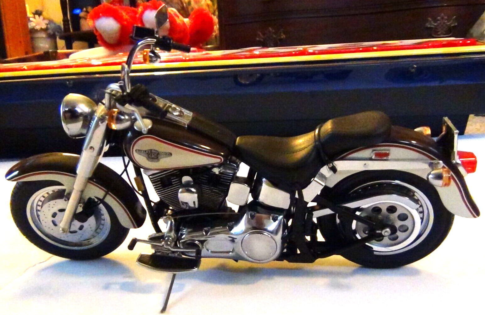 Franklin Mint 1998 Harley Davidson Fat Boy 95th Anniversary Edition