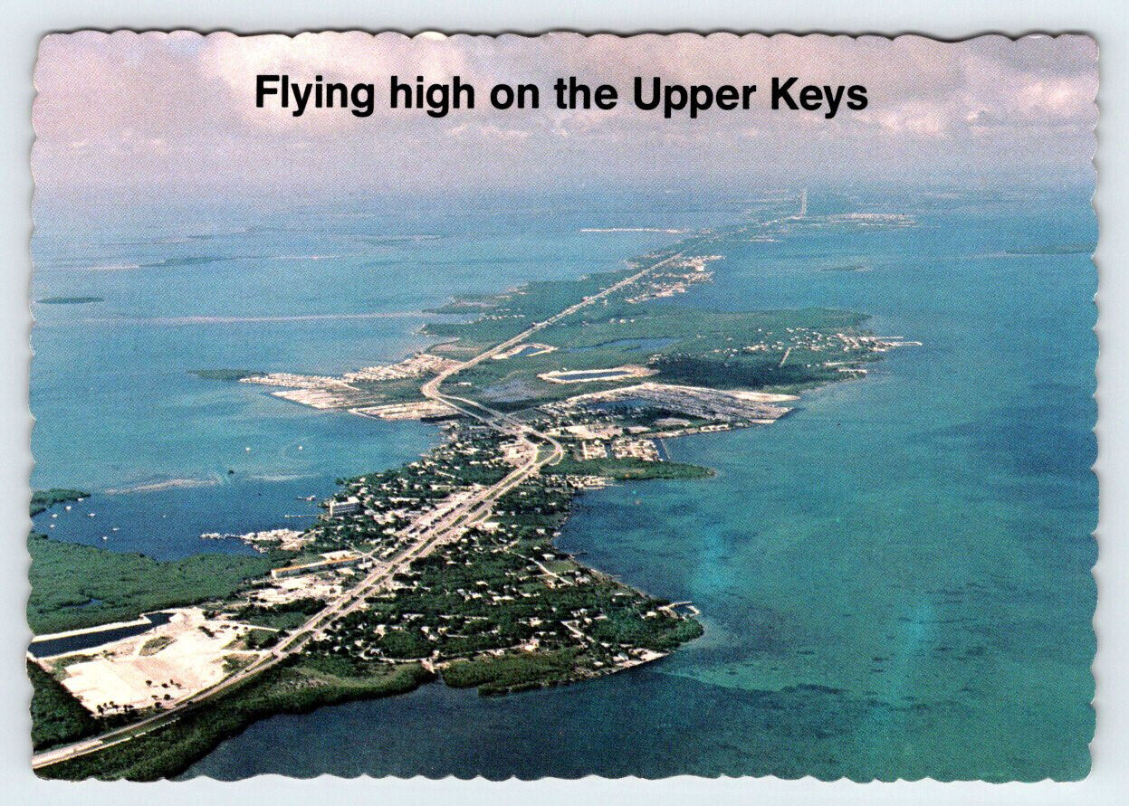Flying High on the Upper Keys Florida Vintage 4x6 Postcard BRL33A