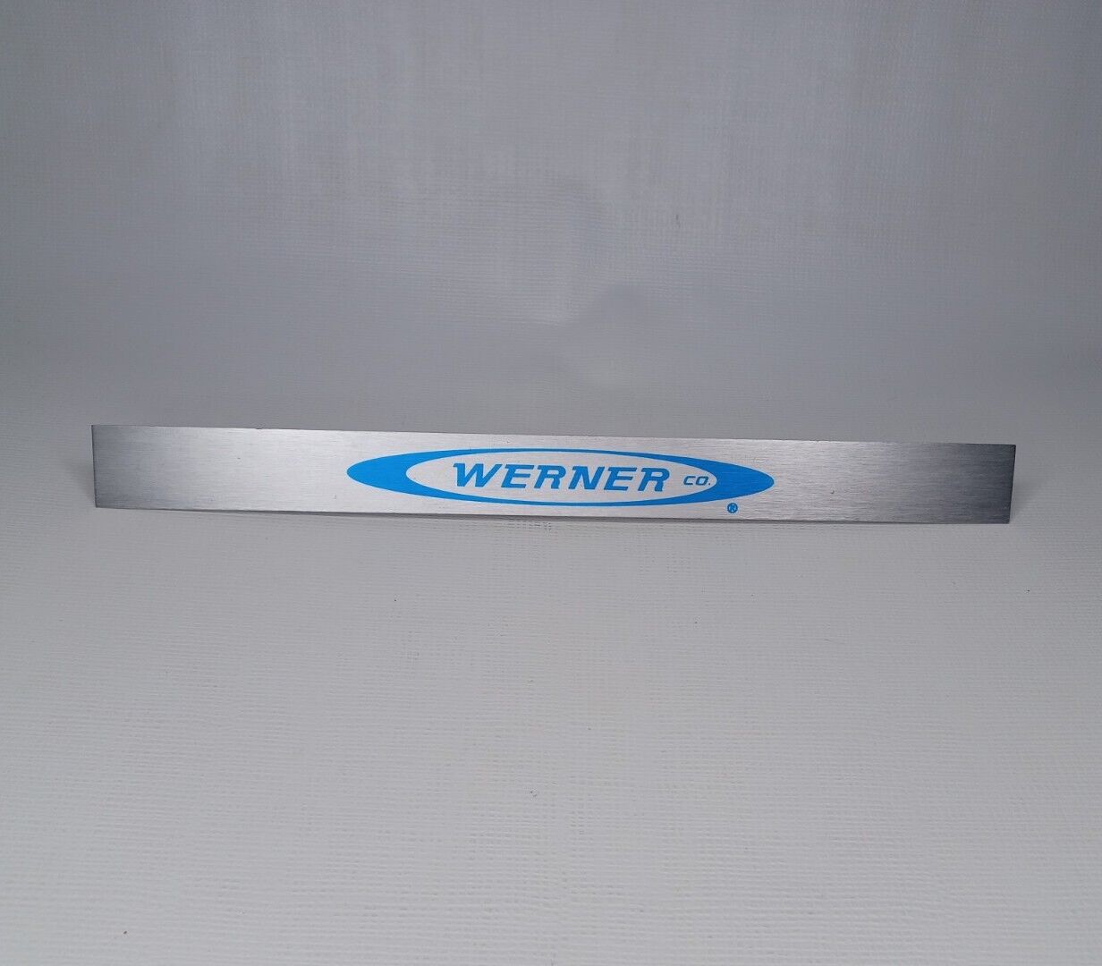 Vintage Werner Co. Aluminum Triangular Ruler 50 Years In Greenville PA 1995