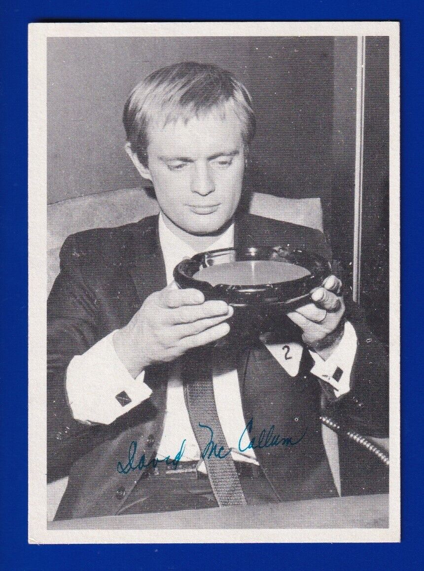 DAVID MCCALLUM 1965 TOPPS THE MAN FROM UNCLE #49 EXCELLENT NO CREASES