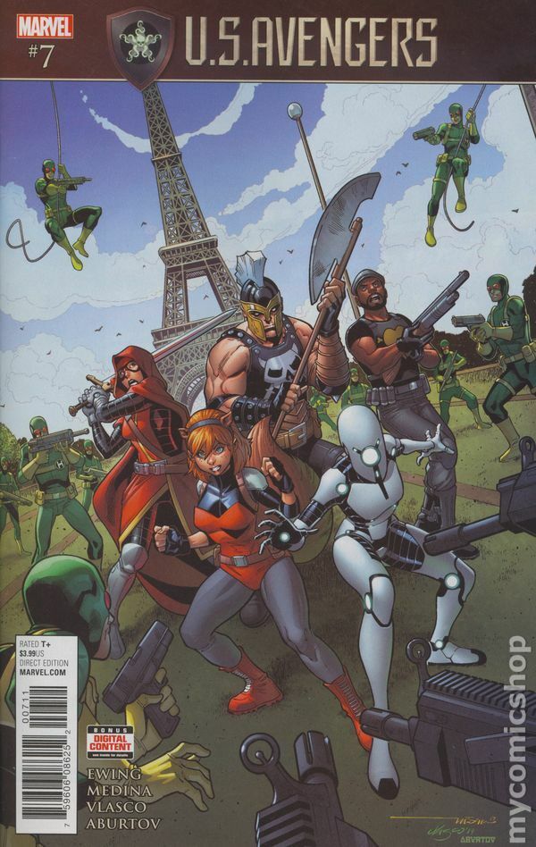 U.S. Avengers #7 Very Fine