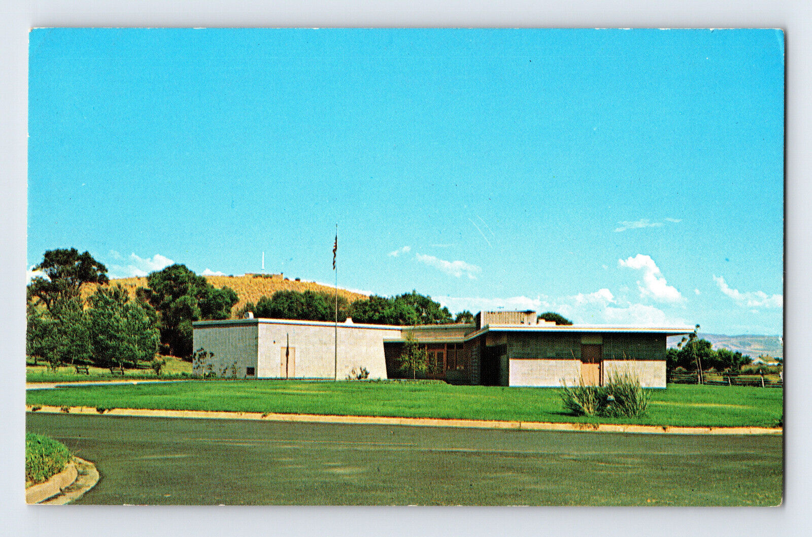 Postcard Washington Walla Walla WA Whitman Mission NHS 1960s Unposted Chrome 