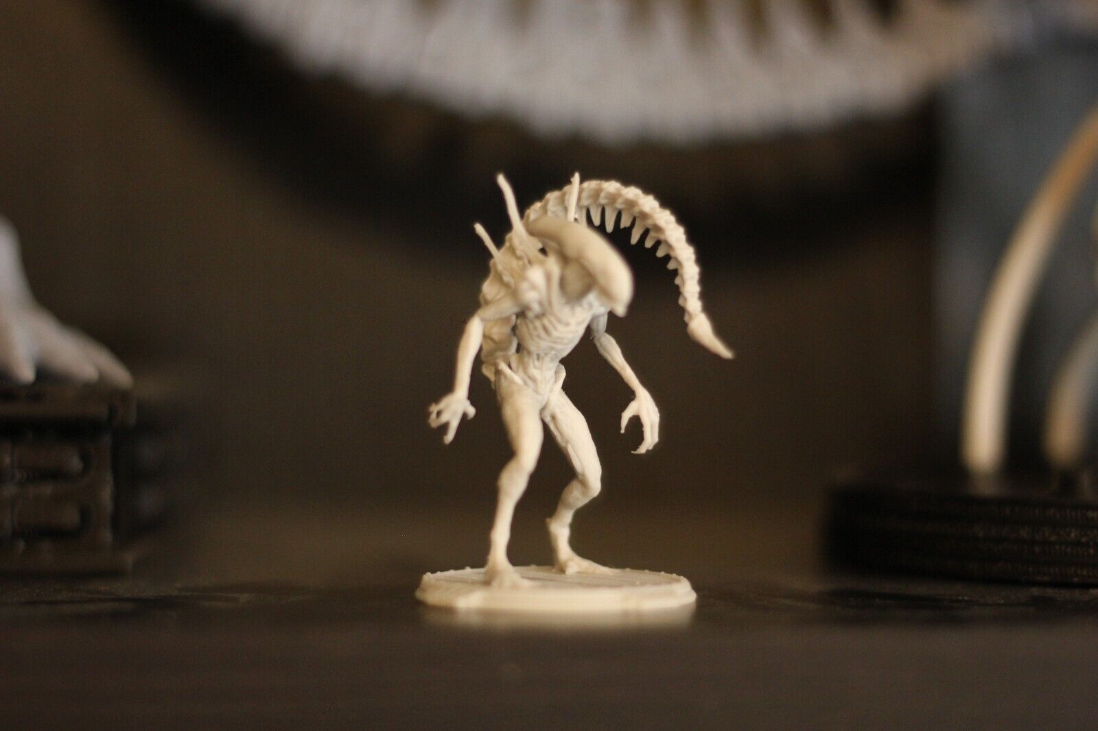Miniature Alien Xenomorph Angry 3D Print