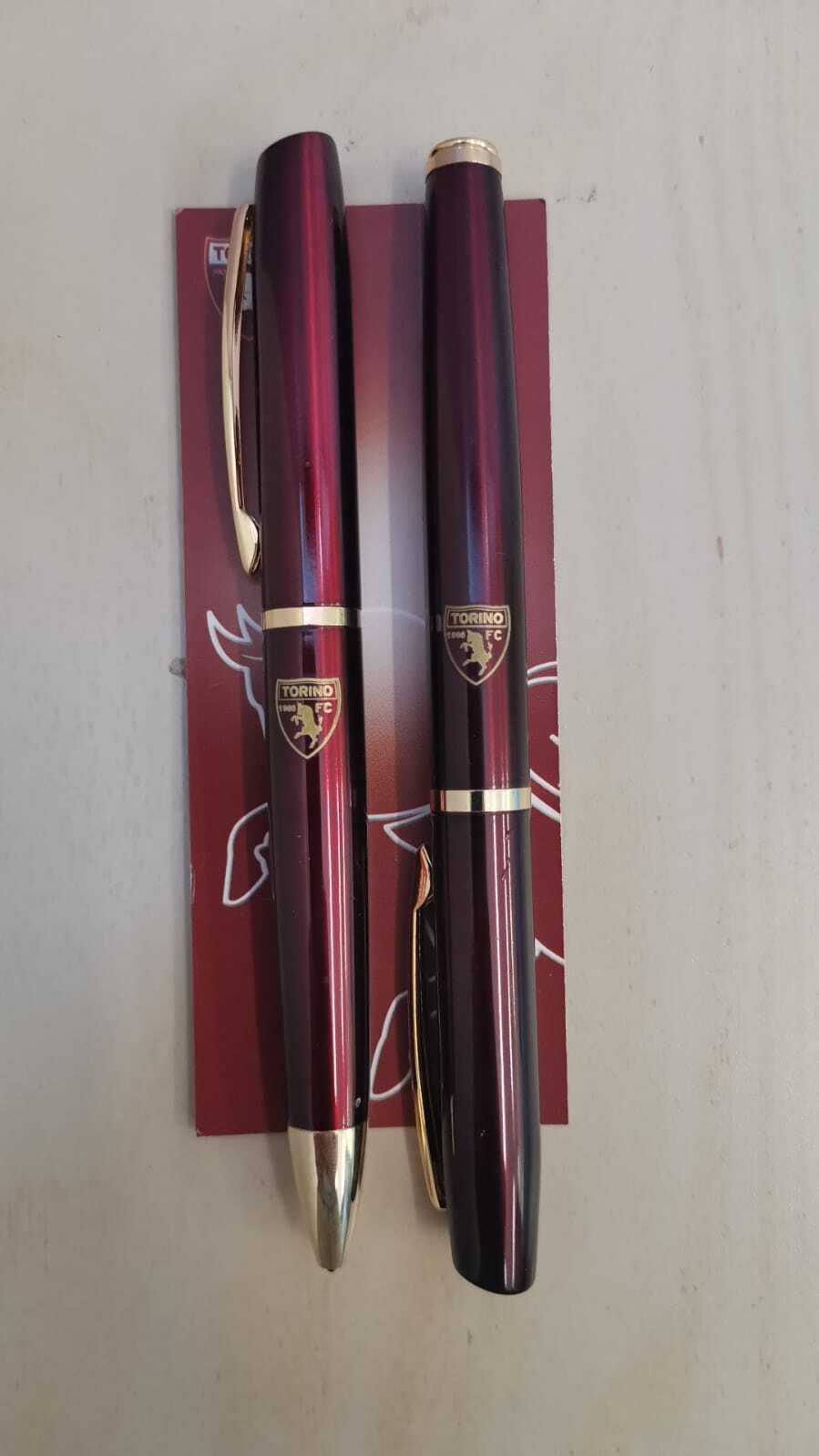 Vet Giemme Torino FC Pen Snap Colour Mahogany+Fountain Pen With Cartridge
