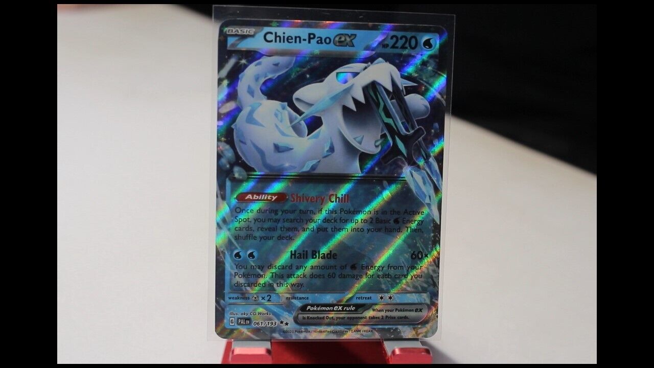 Pokemon TCG Chien-Pao Ex 061/193 Paldea evolved NM