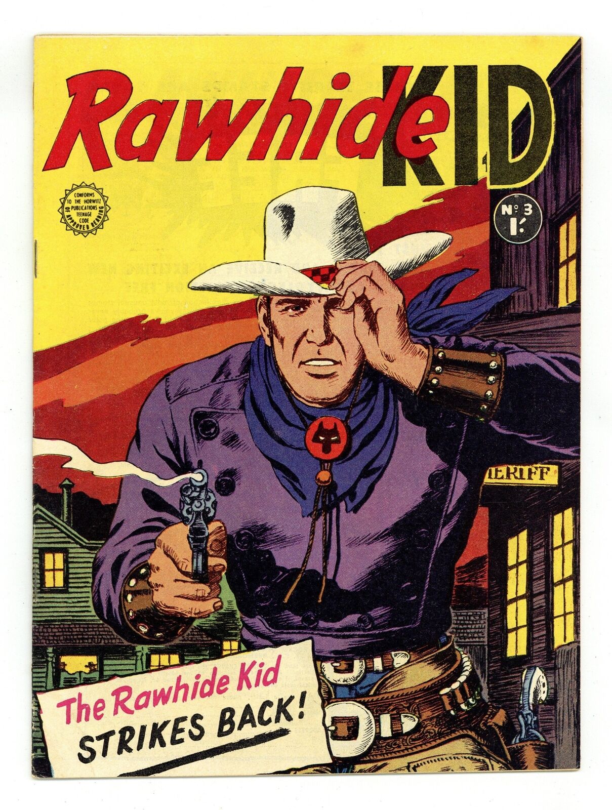 Rawhide Kid #3 VG+ 4.5 1961