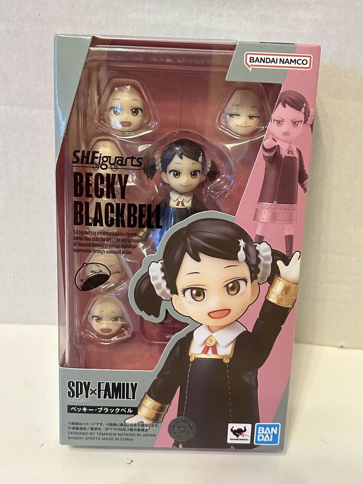 S.H. Figuarts Becky Black Bell Action Figure SPY × FAMILY BANDAI Japan Import