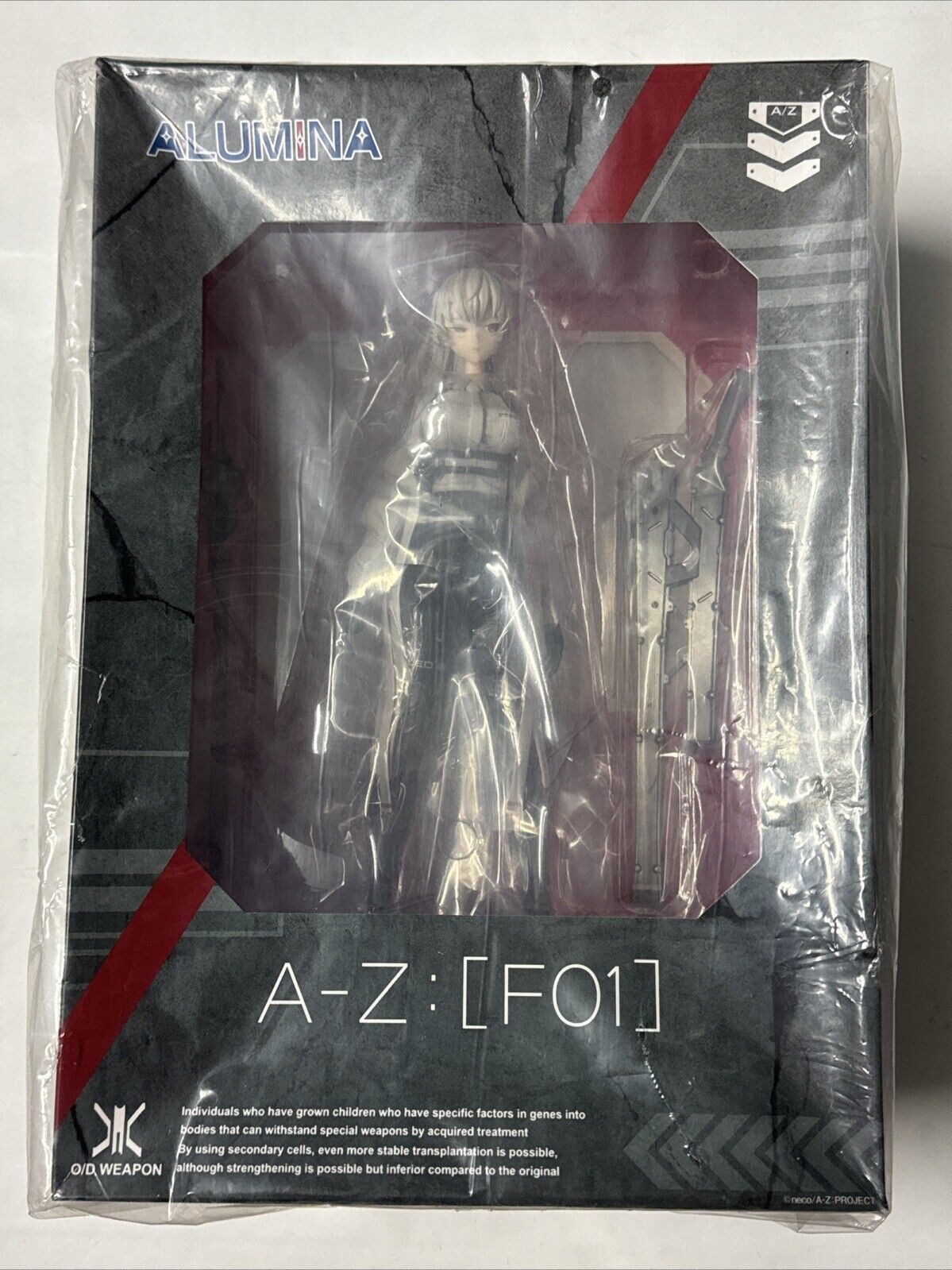 Alumina, A-Z:[F01], 1/7 Scale, O/D Weapon, Please Read Details