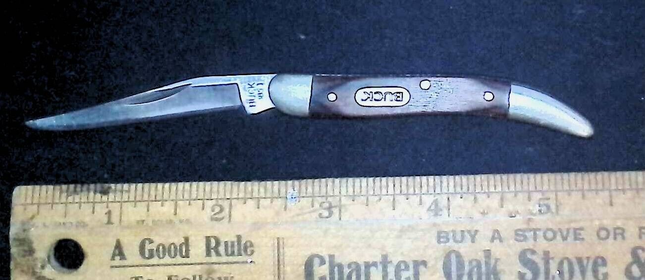 Buck 385 Single Blade, Pocket Knife Year 2016