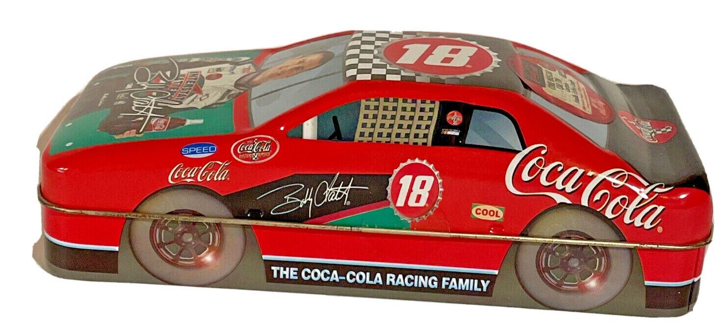 #18 Coca-Cola Nascar Racing Car Tin #18 Bobby Labonte - New and Sealed