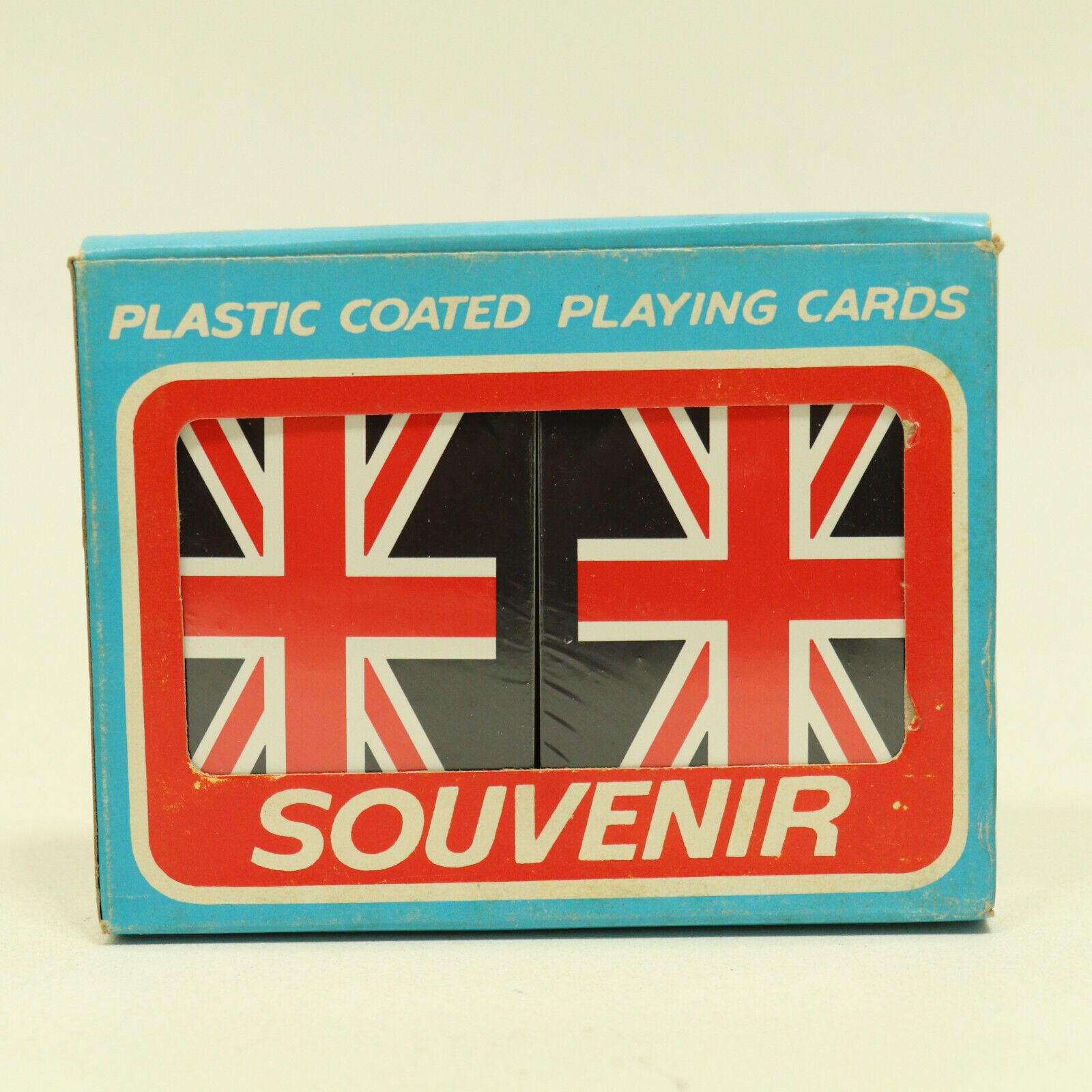Vintage England Brittish Flag Double Deck of Bridge Playing Cards New