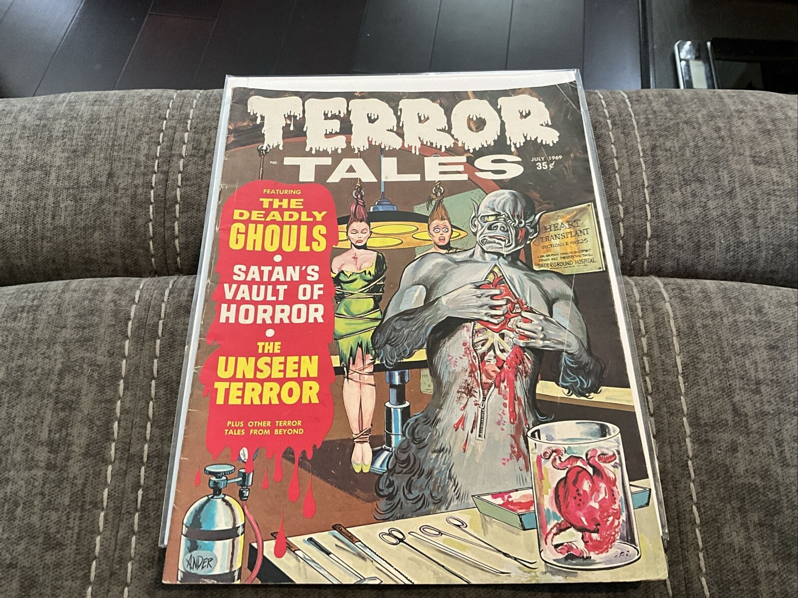 Terror Tales Vol. 1 No. 9 July 1969